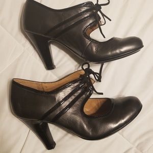 SOFFT Gray Mary Jane Heeled Shoes 8W